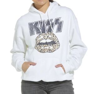 White Graphic Hoodie